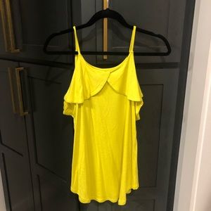 Yellow Maurice’s tank top sz medium, smoke free home